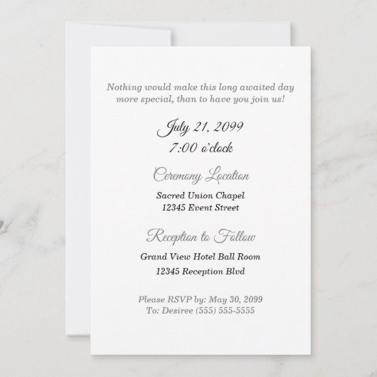 -tweetrondenweddenschap kaart (Achterkant)