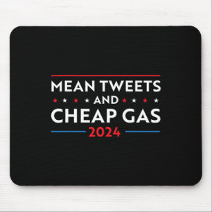 Tweets en goedkope Gas Funny 2024 Pro Trump Mannen Muismat