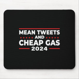 Tweets en goedkope Gas Grappige Donald Trump 2024 Muismat