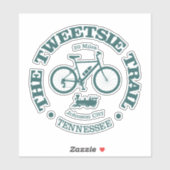 Tweetsie Trail (fietsen) Sticker (Vel)