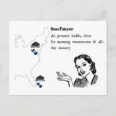 Tweetstorms Haiku Briefkaart (Voorkant)