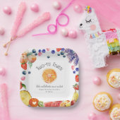 Tweetti Fruitti Cutie Fruit Birthday Papieren Bordje (Feest)