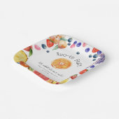 Tweetti Fruitti Cutie Fruit Birthday Papieren Bordje (Gebogen)