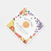Tweetti Fruitti Cutie Fruit Birthday Servet (Hoek)