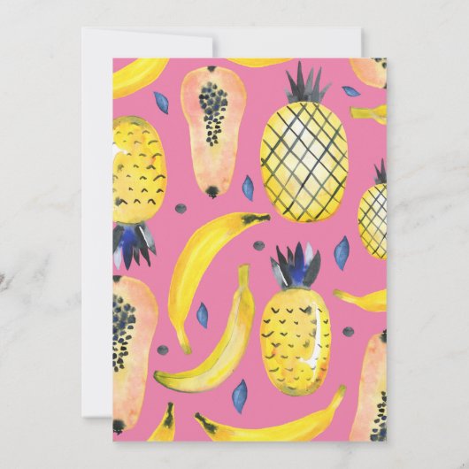 Tweetti fruitti tropische vruchten met de tweede g kaart (Achterkant)