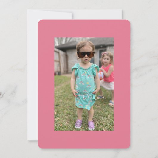 Tweetti Frutti 2e verjaardag uitnodiging voor het (Achterkant)