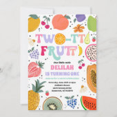 Tweetti Frutti Tropische Zomer 2e verjaardag Kaart (Voorkant)