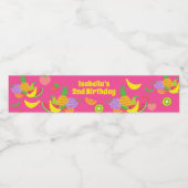 TWEEtti Frutti Verjaardag Waterfles Labels Waterfles Etiket (Enkel label)