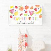 Tweetti Frutti zo'n Cutie Tweede verjaardag Spandoek (Insitu)