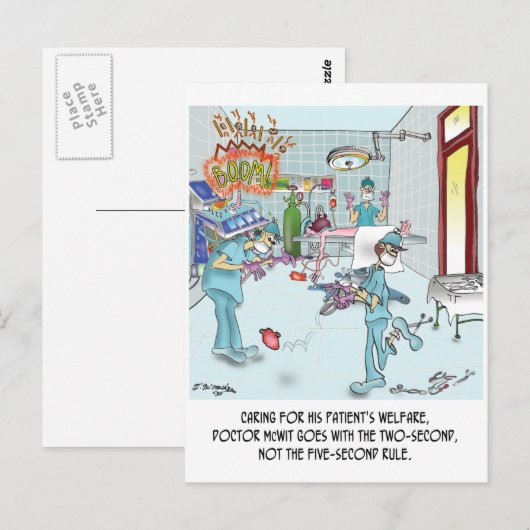 Tweetweede regel in de OR Briefkaart (Voorkant / Achterkant)