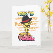 Tweety als een rebel kaart (Gele Bloem)