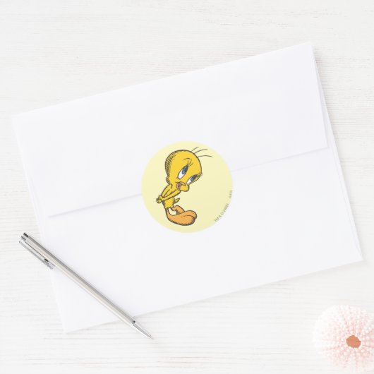 TWEETY™ Bashful Ronde Sticker (Envelop)