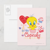 TWEETY™ BE Mijn Cupcake Briefkaart (Voorkant / Achterkant)