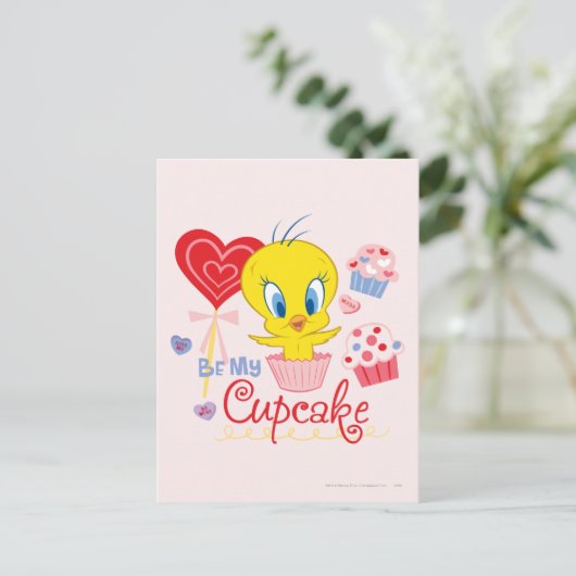 TWEETY™ BE Mijn Cupcake Briefkaart (Staand voorkant)