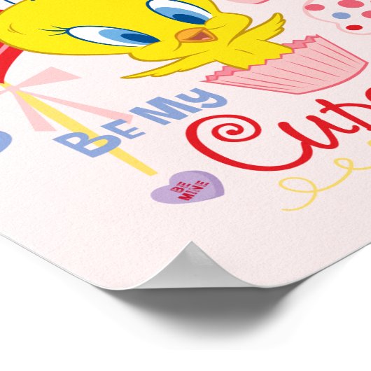 TWEETY™ BE Mijn Cupcake Poster (Hoek)