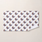Tweety Bird Geo Repeat Wit Bad Handdoek (Handdoek)