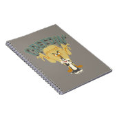 TWEETY BIRD MONSTER™ "Creepin" achter SYLVESTER™ Notitieboek (Rechterzijde)