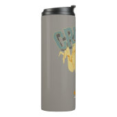 TWEETY BIRD MONSTER™ "Creepin" achter SYLVESTER™ Thermosbeker (Gedraaid links)