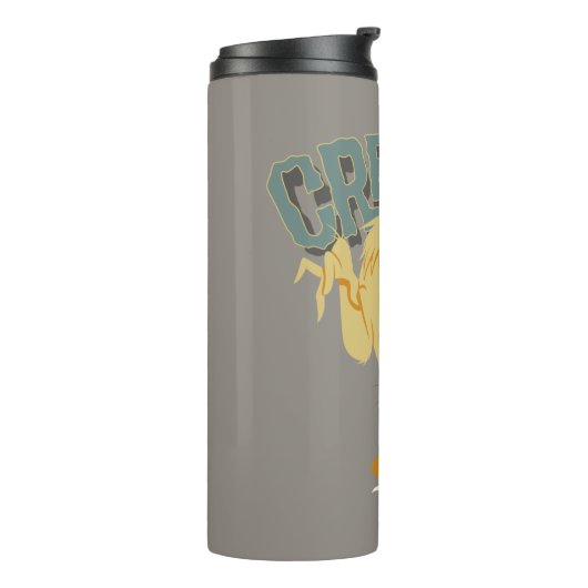 TWEETY BIRD MONSTER™ "Creepin" achter SYLVESTER™ Thermosbeker (Gedraaid links)