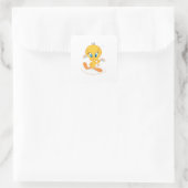 Tweety Bird Vierkante Sticker (Tas)