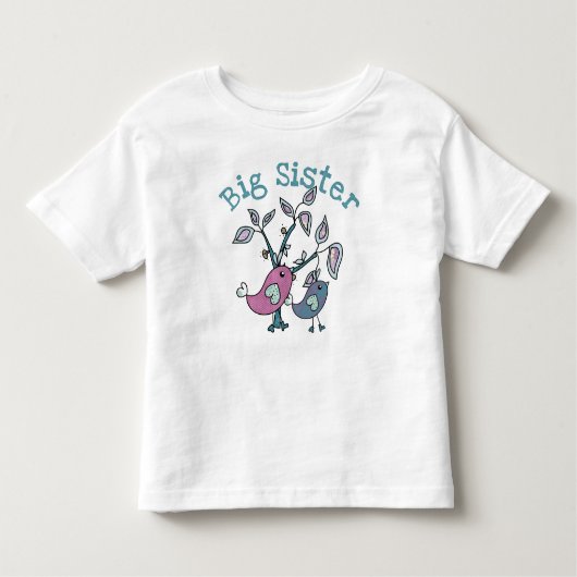Tweety Birds Big Sister Kinder Shirts (Voorkant)