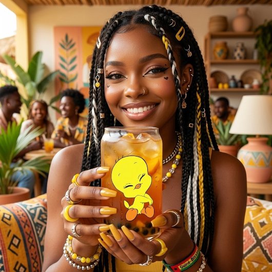 Tweety Blikvorm Glas