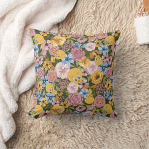 TWEETY™ Bloem Borduurpatroon Kussen