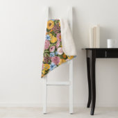 TWEETY™ Bloem Borduurpatroon Sherpa Deken (In situ)
