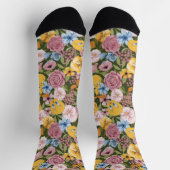 TWEETY™ Bloem Borduurpatroon Sokken (Top)