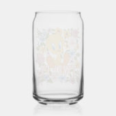 TWEETY™ Bloemengeborduurd Grafisch Blikvorm Glas (Achterkant)