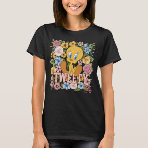 TWEETY™ Bloemengeborduursel Grafisch T-shirt