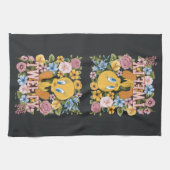 TWEETY™ Bloemengeborduursel Grafisch Theedoek (Horizontaal)