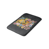 TWEETY™ Bloemrijke Borduurwerk Grafische Badmat (Gekanteld)
