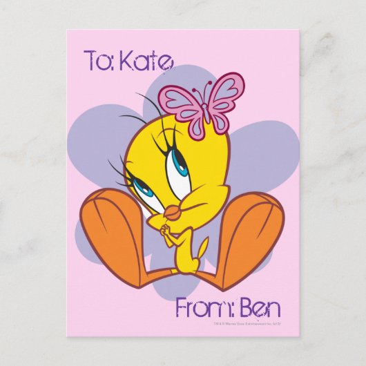 Tweety Briefkaart (Voorkant)