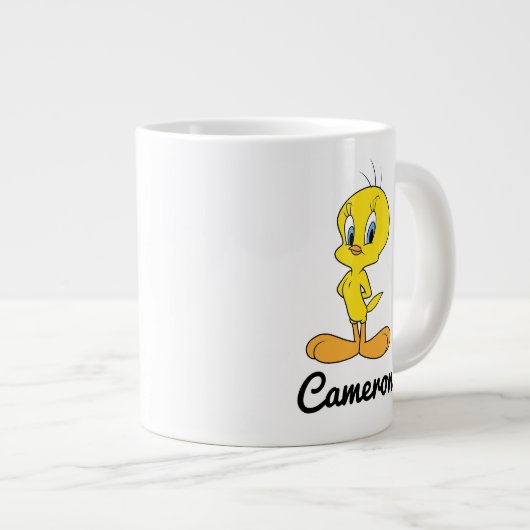 TWEETY™ | Clever Bird Coffee Mok (Voorkant rechts)