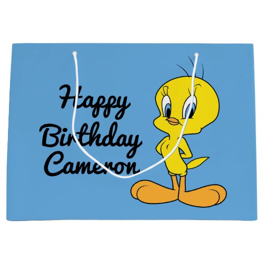 TWEETY™ | Clever Bird Large Cadeautasje (Voorkant)