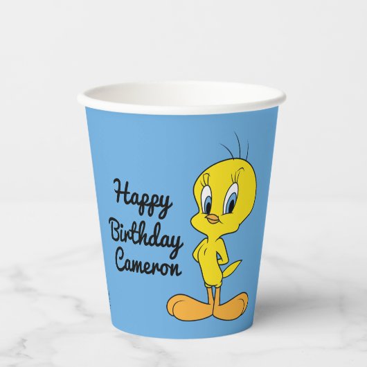 TWEETY™ | Clever Bird Papieren Bekers (Voorkant)