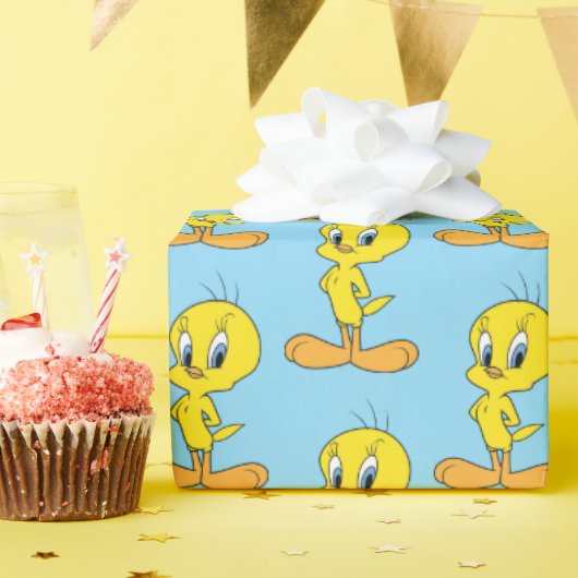 TWEETY™ | Clever Bird Personalized Cadeaupapier (Verjaardagsfeest)