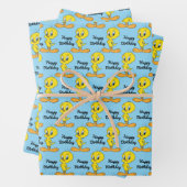 TWEETY™ | Clever Bird Personalized Inpakpapier Vel (In situ)