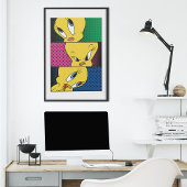 Tweety Comic Panels Poster