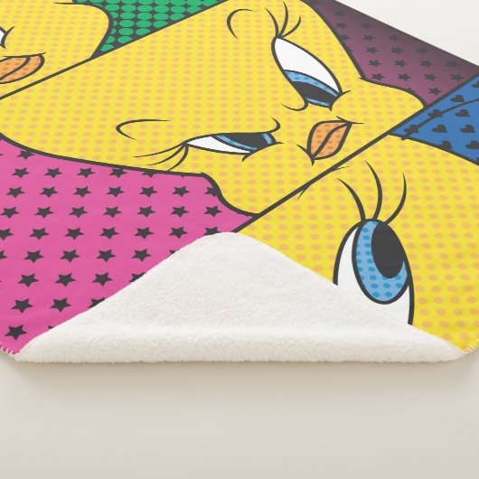 TWEETY™ Comic Panels Sherpa Deken (3/4)