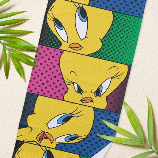TWEETY™ Comic Panels Strandlaken