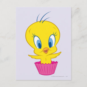 TWEETY™ Cupcake Briefkaart