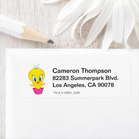 TWEETY™ Cupcake Etiket (Insitu)