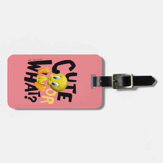 TWEETY™ - Cute or What? Bagagelabel (Voorkant horizontaal)