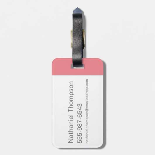 TWEETY™ - Cute or What? Bagagelabel (Achterkant verticaal)