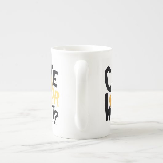 TWEETY™ - Cute or What? Porselein Kop (Achterkant)