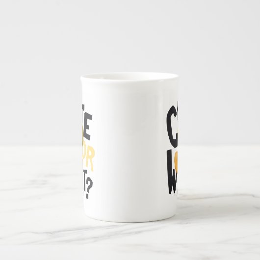 TWEETY™ - Cute or What? Porselein Kop (Voorkant)