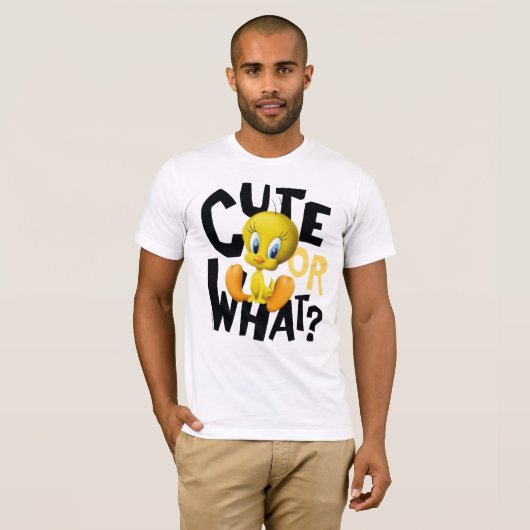 TWEETY™ - Cute or What? T-shirt (Voorkant volledig)