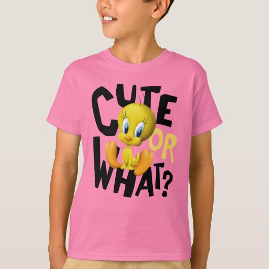 TWEETY™ - Cute or What? T-shirt (Voorkant)